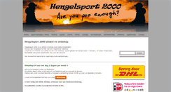 Desktop Screenshot of hengelsport2000.com